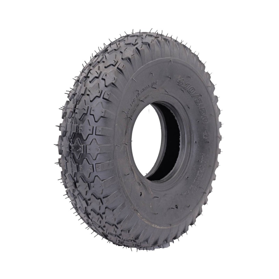 Easyroll 3.50x6'' Pneumatic Black Rubber Wheel Spare 180kg