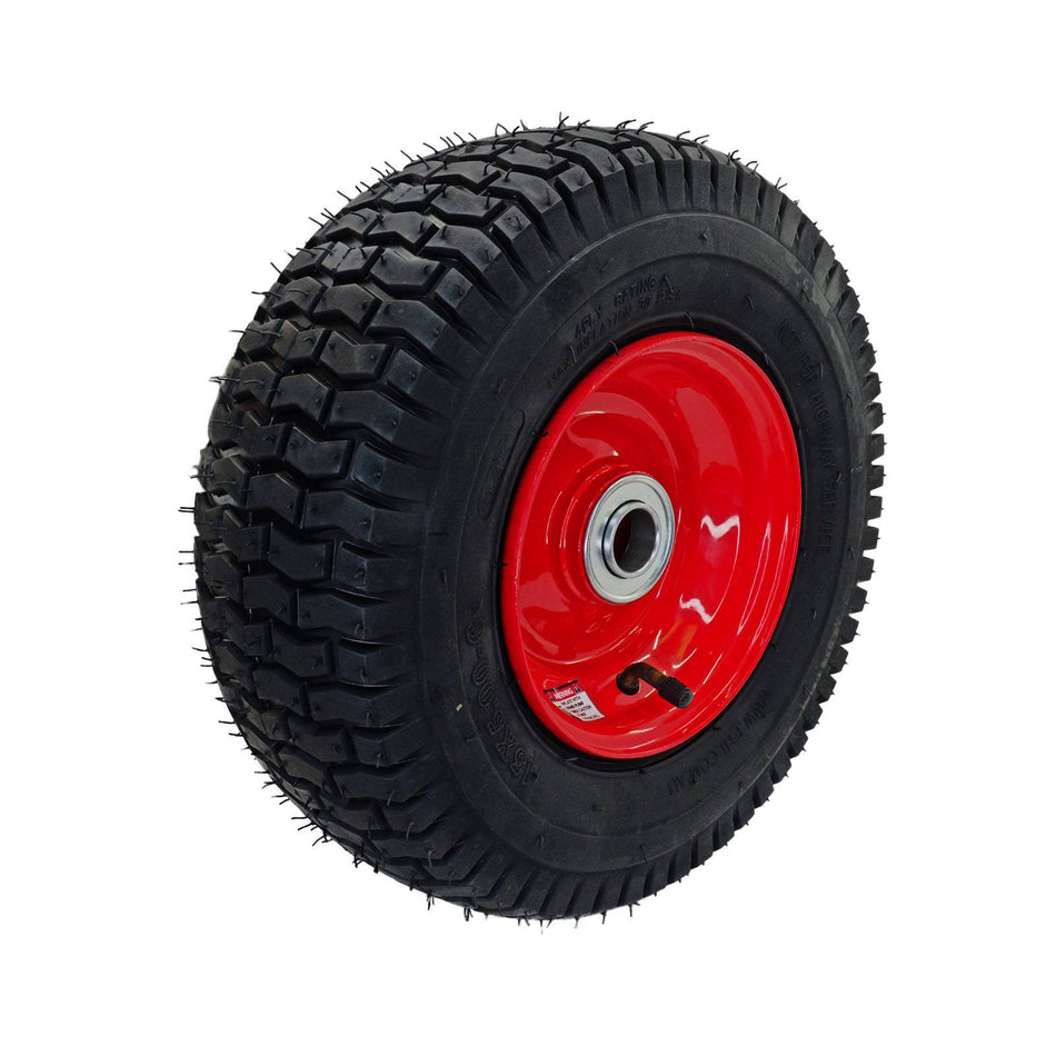 Easyroll 5.0x6" Pneumatic Wheel 1" Bearing 4ply 200kg
