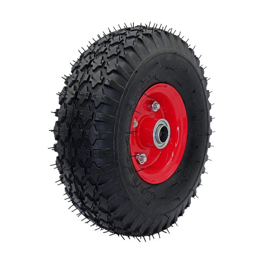 Easyroll 3.50x4" Pneumatic Foam Filled Wheel 20mm Bearing 100kg