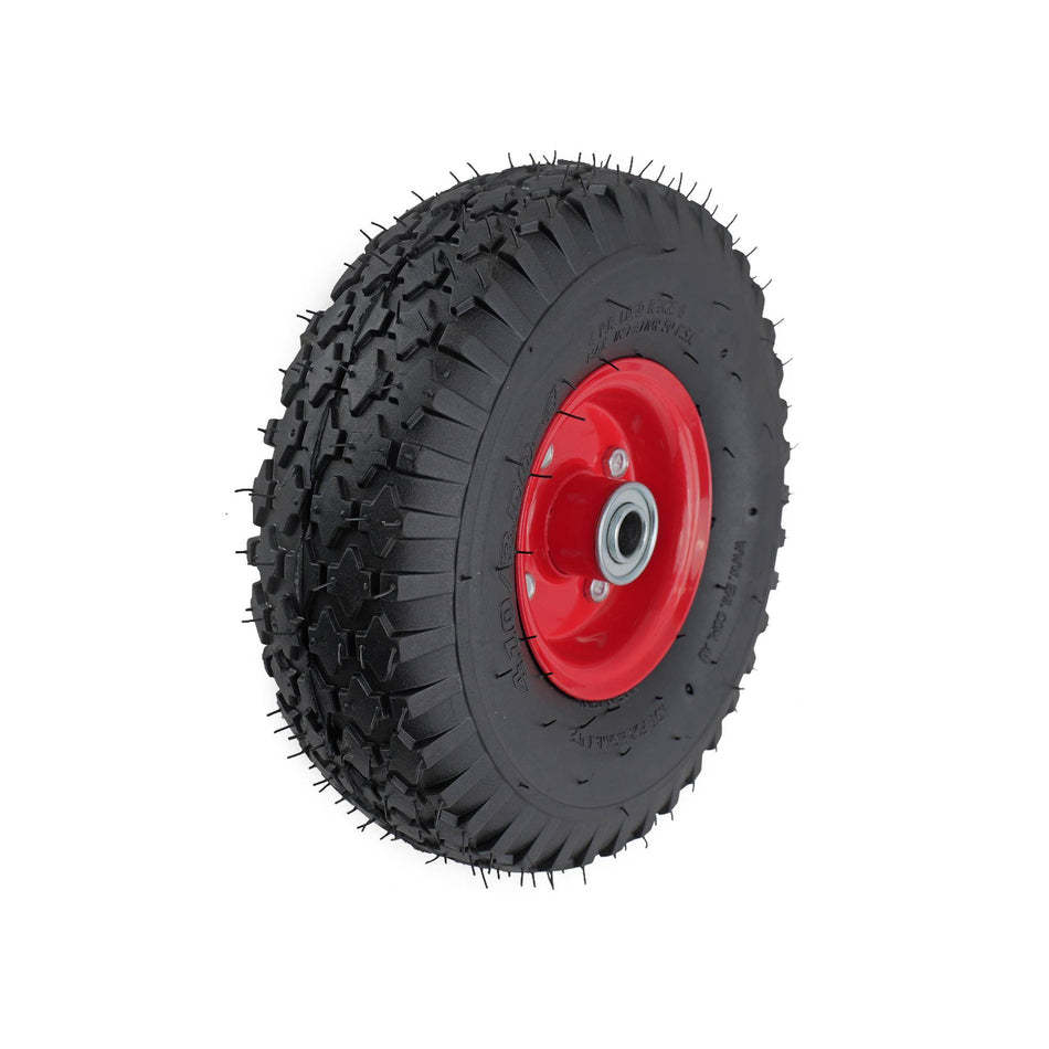 Easyroll 2.50x4" Pneumatic Foam Filled Wheel 5/8" Bearing 100kg