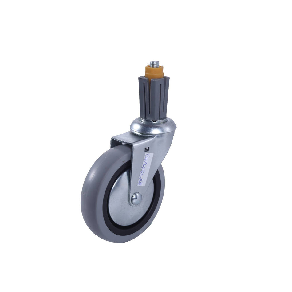 Easyroll 100mm Grey Rubber G1 Series Castor 40kg